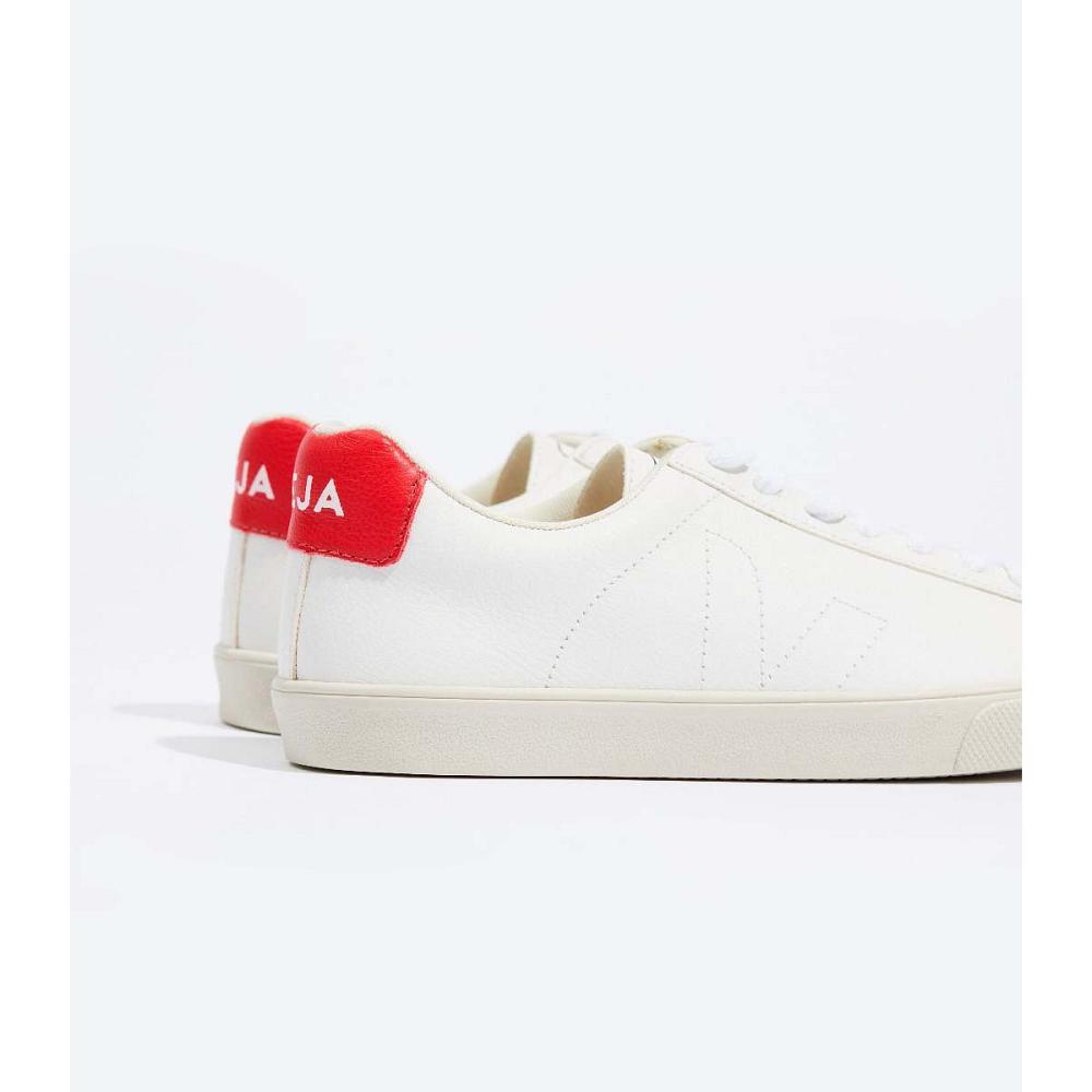 Veja ESPLAR CHROMEFREE Tenisky Panske White/Red | SK 307KOR